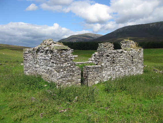 Ruins of the church at Kirkton of Lude
